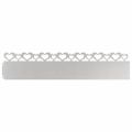 vidaXL Obrubníky trávnika 20 ks 103 x 0,05 x 22 cm Nehrdzavejúca oceľ