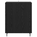 vidaXL Servírovacia skriňa Čierny dub 69,5 x 34 x 90 cm
