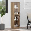 vidaXL Highboard Remeselný dub 35 x 37 x 142 cm Kompozitné drevo