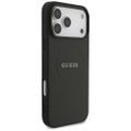 Etui Guess Grained Ring MagSafe do       iPhone 17 Pro Max czarny
