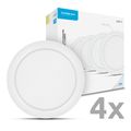 Modee LED Okrúhly LED panel - montovateľný 24W 2640lm studená biela P4 (ML-LPR6000K24WPN)