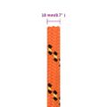 vidaXL Lodné lano oranžové 18 mm 25 m polypropylén