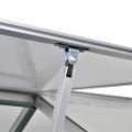 vidaXL Skleník, hliník 481x250x195 cm 23,44 m³