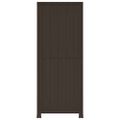 vidaXL Plastová skrinka 68x39x171,5 cm