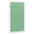 vidaXL Access Panel Zelená a strieborná 35 x 55 cm