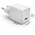 HAMA Super-mini, Rýchlonabíjačka, USB-C PD/QC 45W