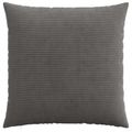 vidaXL Poťah na podložku 2 pcs HEERLEN Tmavosivá 60 x 60 cm manšestr