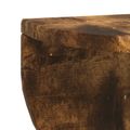 vidaXL Stenná polica Nástenná montáž Dymová dub 48 x 24 x 24 cm