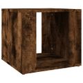 vidaXL Nočný stolík dymový dub 41x40x36 cm spracované drevo