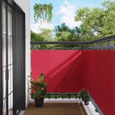 vidaXL Balkónová obrazovka 110 x 200 cm Oxfordská látka Obdĺžnikový
