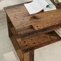 vidaXL Konferenčný stolík Staré drevo 90 x 50 x 40 cm Kompozitné drevo