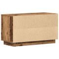 vidaXL TV skrinka 80 x 35 x 45 cm Staré drevo Kompozitné drevo
