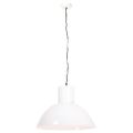 vidaXL Závesná lampa 25 W, biela, okrúhla 48 cm E27