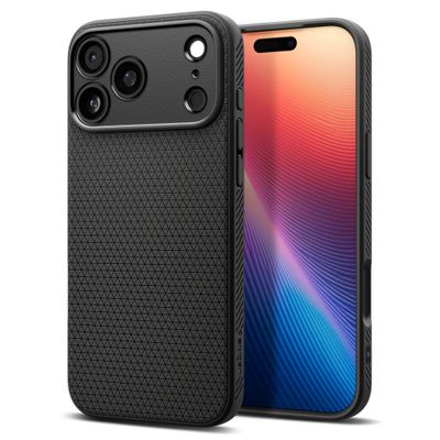 Puzdro Spigen Liquid Air pre iPhone 17 Pro matná čierna