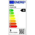 LED žiarovka Classic MR16 A CLASS/ GU10 / 3 W (40 W) / 535 lm / Neutrálna biela