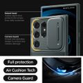 Puzdro Spigen Optik Armor pre Samsung Galaxy S24 Ultra, tmavozelená