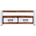 vidaXL TV skrinka 90x30x40 cm, recyklovaný masív