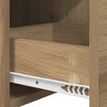 vidaXL TV skrinka 102 x 37,5 x 52,5 cm Dub artisan Kompozitné drevo