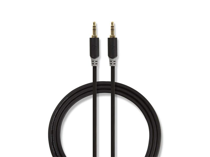 Kábel Jack 3,5mm konektor/Jack 3,5mm konektor 1m NEDIS CABW22000AT10