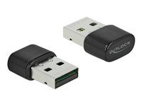 Sieťový adaptér - USB 2.0 - Wi-Fi 5, Bluetooth 4.2 - čierna