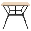 vidaXL Jedálenský stolík v tvare Y 180x90x75,5 cm borovica a oceľ