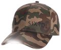 Kšiltovka s LED svetlom B-CAP 25lm, nabíjacia, USB, univerzálna veľkosť, maskáčová SIXTOL