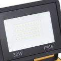 vidaXL LED reflektor s rukoväťou 2x30 W studené biele svetlo