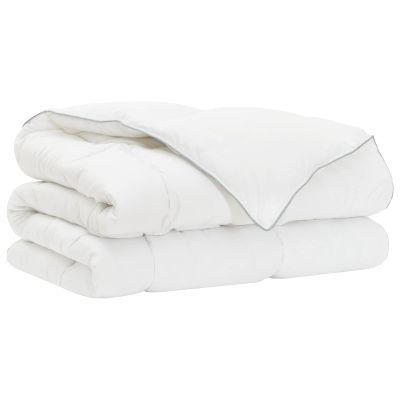 vidaXL Prikrývka na celý rok Biela 260 x 220 cm Bambusové vlákno