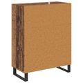 vidaXL Servírovacia skriňa so zásuvkou Staré drevo 69,5 x 34 x 90 cm
