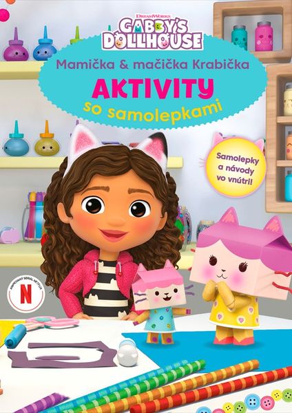 Gabikin kúzelný domček Aktivity so samolepkami