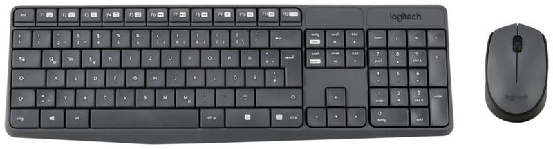 bezdrôtový set Logitech Wireless Desktop MK235, CZ/ SK