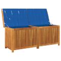 vidaXL Vonkajší box na vankúše 150x50x60,5 cm masívne jedľové drevo