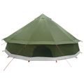 vidaXL Tipi stan 12-miestny Olivovo zelená Polyester a oceľ