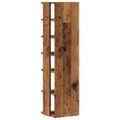 vidaXL Skrinky na topánky 2 ks staré drevo 28x27x102 cm kompoz. drevo