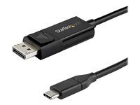 8K USB-C to DP Cable - Kábel DisplayPort - USB-C (M) do DisplayPort (M) - USB 3.1 / Thunderbolt 3 / DisplayPort 1.4 - 2 m - aktívny, podpora 8K UHD (7680 x 4320) - čierna
