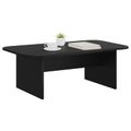 vidaXL Konferenčný stolík Čierna 93 x 53 x 33 cm Kompozitné drevo