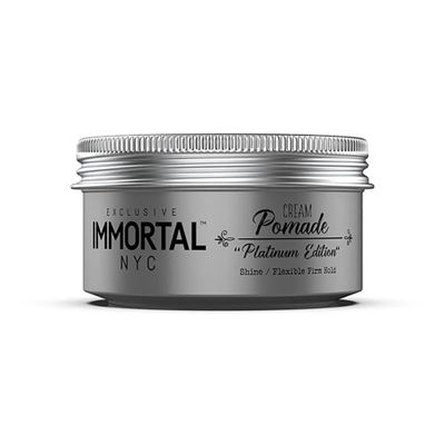 Krémová pomáda na vlasy IMMORTAL NYC Platinum edition Cream pomade 100 ml