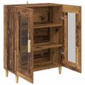 vidaXL Servírovacia skriňa Staré drevo 69,5 x 34 x 90 cm