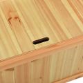 vidaXL Lavica 107x45x75,5 cm masívna jedľa