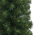 vidaXL Umelý vianočný stromček Zelená 240 cm PVC, oceľ a plast