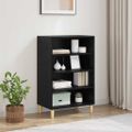vidaXL Servírovacia skriňa Čierny dub 57 x 35 x 89.5 cm