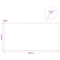 vidaXL Plachta s očkami Zelená 6 x 12 m 140 gsm PE