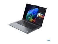 Aura Edition - Copilot+ PC - prevedenie závesu 180 stupňov - Intel Core Ultra 5 - 226V / až 4.5 GHz - Evo - Win 11 Pro - Arc Graphics 130V - 16 GB RAM - 512 GB SSD TCG Opal Encryption 2, NVMe - 14" OLED 1920 x 1200 - Wi-Fi 7, Bluetooth - sivá - kbd: česká/slovenská - s Lenovo Premier Support 3 roky, kompenzácia CO2 0,5 tony (2. generácia)
