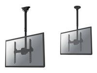 Držiak - plný pohyb - pre Displej LCD - čierna - veľkosť obrazovky: 32"-60" - stropná montáž