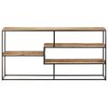 vidaXL Komoda 150x30x75 cm surové mangovníkové drevo