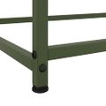 vidaXL Komoda olivovozelená 100,5x39x107 cm oceľ
