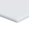 vidaXL Matracový topper z pamäťovej peny 90 x 190 cm Thick Mäkký Biela