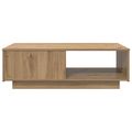 vidaXL Konferenčný stolík Remeselný dub 95 x 55 x 31 cm