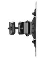Neomounts FL40-430BL12/Držák displeje/na sloup,tyč 28-50 mm/23-42"/sklopný/1 čep/VESA 200X200/nosn. 25kg/černý Držák, VESA, na tyc, pro monitor, úhloprícka 23"-42", náklon -15°-10°, otácení 120°, nosnost 25kg, cerný