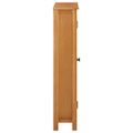 vidaXL Skladovacia skriňa 50x22x110 cm dubový masív